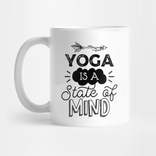 Yoga Is A State Of Mind Mug